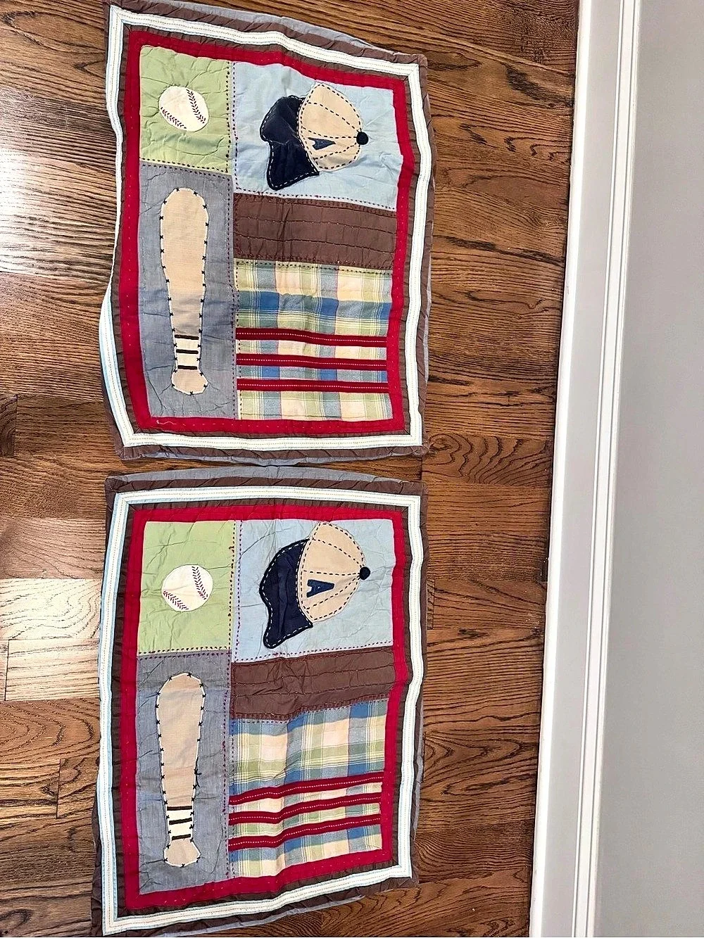 Pottery Barn: Patchwork Sports Quilt. Full/Double